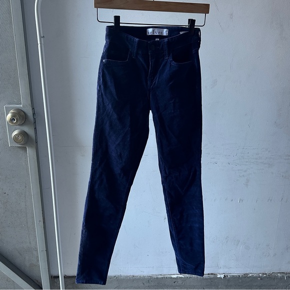 Velvet by Graham & Spencer Pants - Velvet by Graham & Spencer Navy Skinny Pants